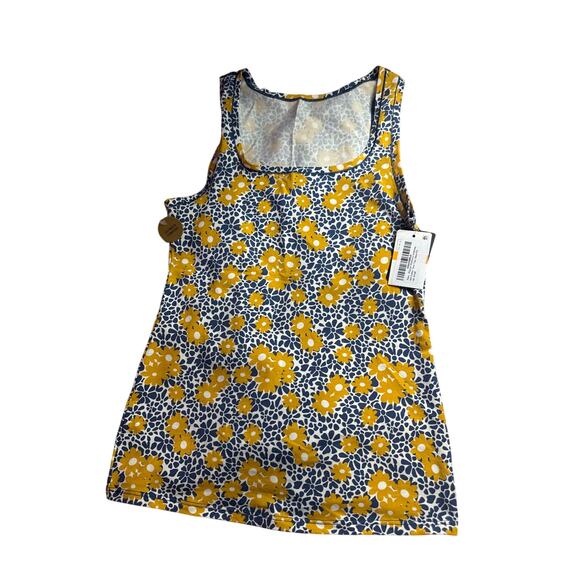 Wacoal Cotton Tank small Deco Floral NWT layering tank cotton tank Small floral - Picture 1 of 5